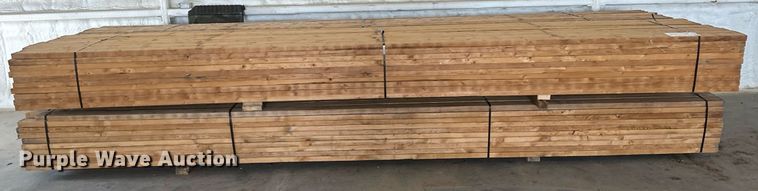 image for item DH1916 (340) pieces of 2" x 4" x 16' lumber