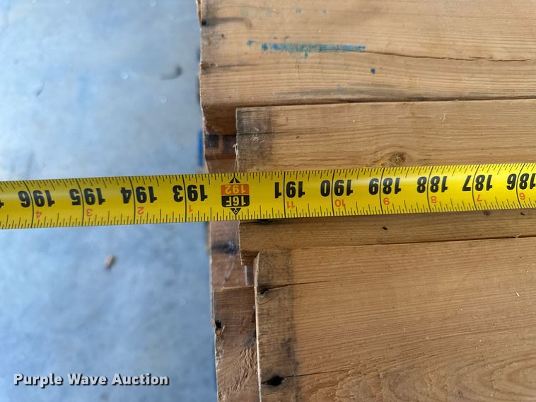 image for item DH1916 (340) pieces of 2" x 4" x 16' lumber