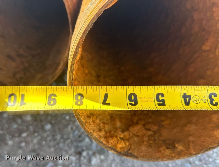image for item DH1919 (25) joints of 20'L x 8" diameter pipe