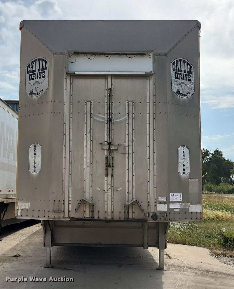 image for item DK4089 Merritt Cattle Drive  livestock trailer