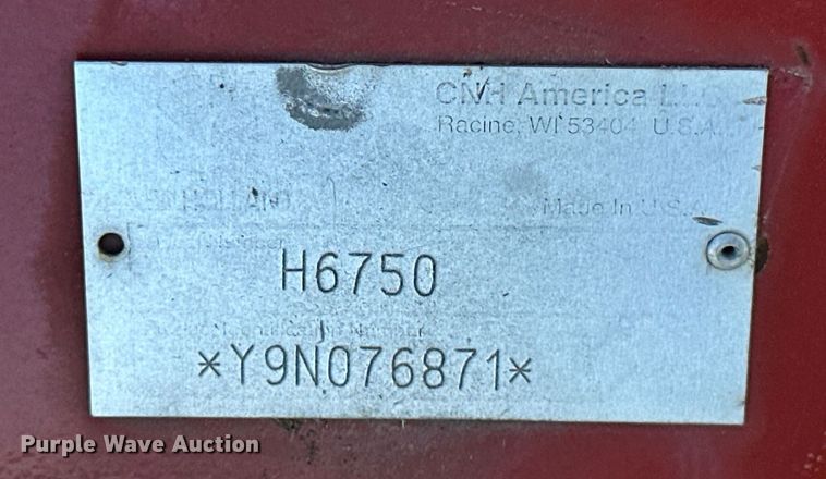 image for item DM6495 New Holland H6750  disc mower