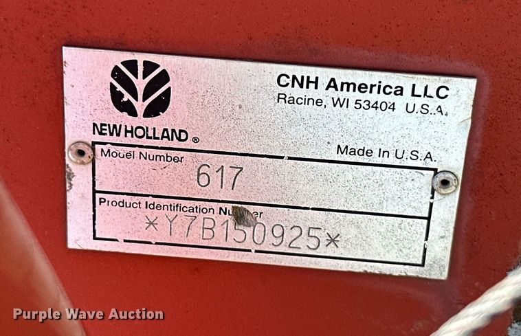 image for item DM6496 New Holland 617  disc mower
