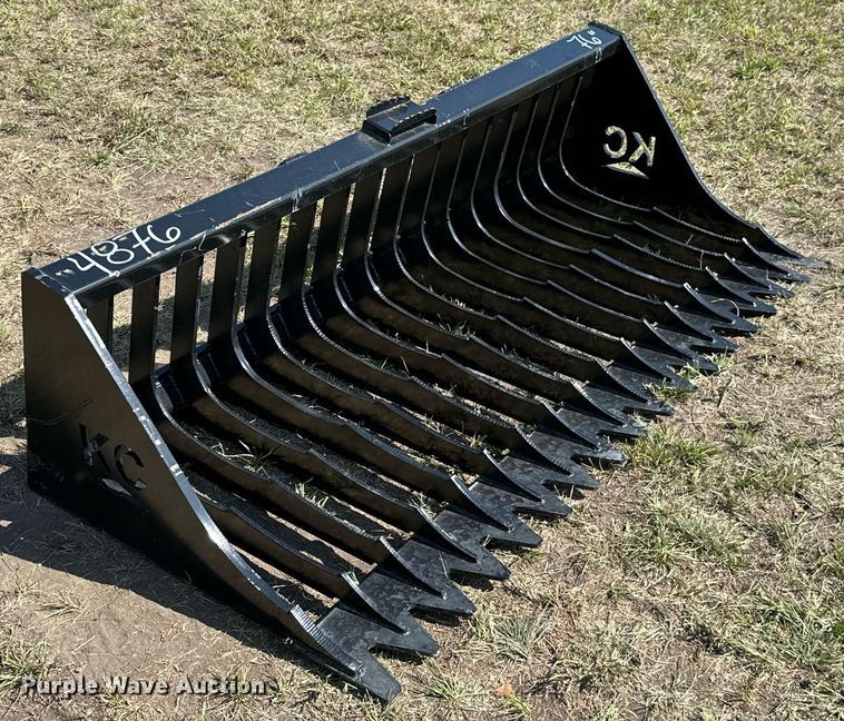 image for item DM6522 KC  74" W skid steer rock bucket