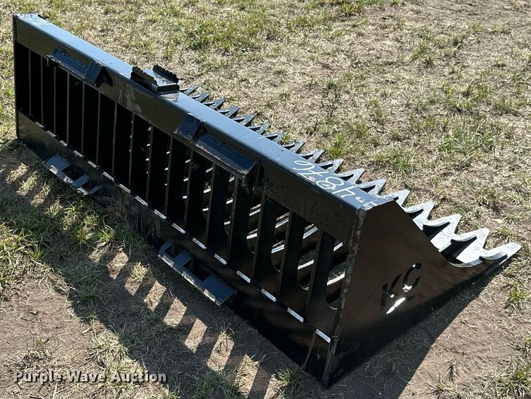 image for item DM6522 KC  74" W skid steer rock bucket