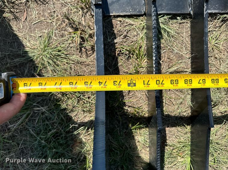 image for item DM6522 KC  74" W skid steer rock bucket