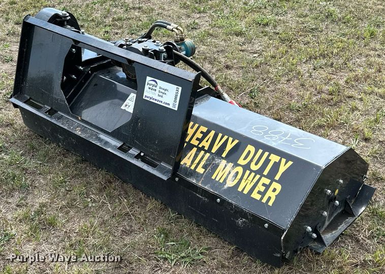 image for item DM6533 2023 Mower King SSEFGC175  skid steer flail mower