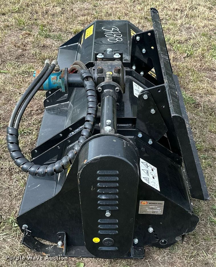 image for item DM6533 2023 Mower King SSEFGC175  skid steer flail mower