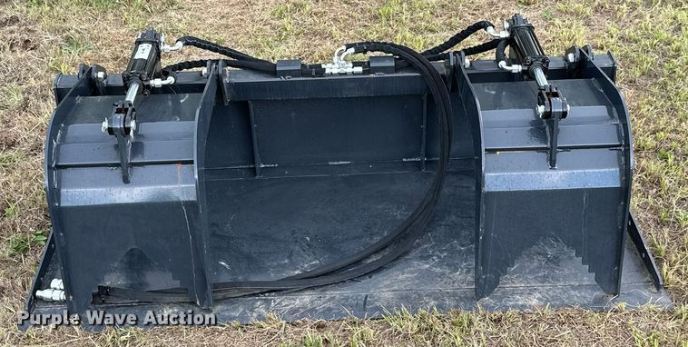 image for item DM6536 2023 Wolverine GB-11-72W  skid steer grapple bucket