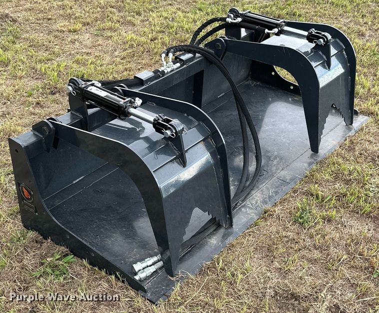image for item DM6536 2023 Wolverine GB-11-72W  skid steer grapple bucket
