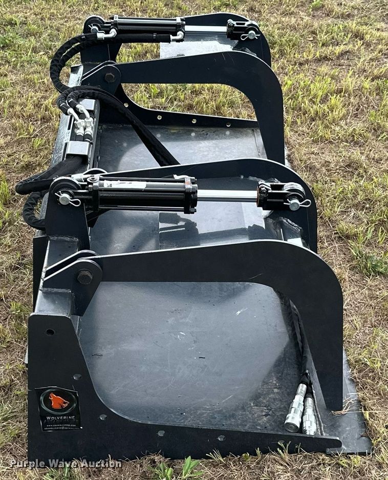 image for item DM6536 2023 Wolverine GB-11-72W  skid steer grapple bucket
