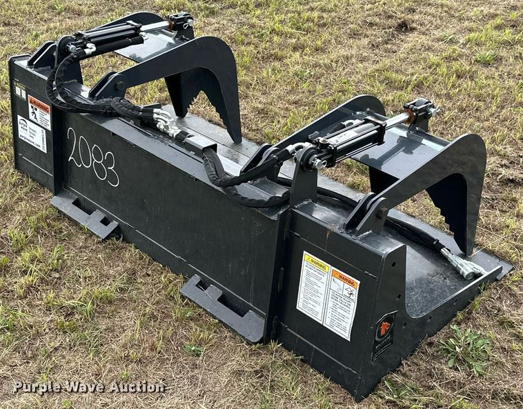 image for item DM6536 2023 Wolverine GB-11-72W  skid steer grapple bucket