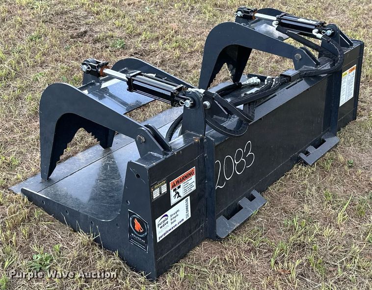 image for item DM6536 2023 Wolverine GB-11-72W  skid steer grapple bucket