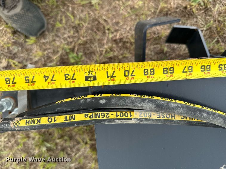 image for item DM6537 JCT  72" W skid steer tiller