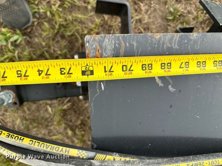 image for item DM6538 JCT  72" W skid steer tiller