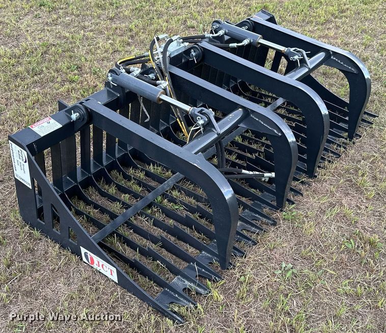 image for item DM6539 JCT  72" W skid steer grapple bucket