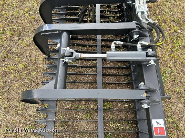 image for item DM6539 JCT  72" W skid steer grapple bucket