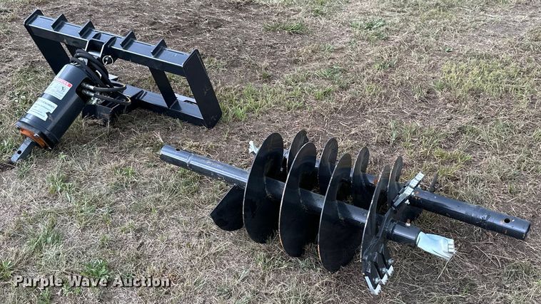 image for item DM6540 (2) JCT skid steer auger