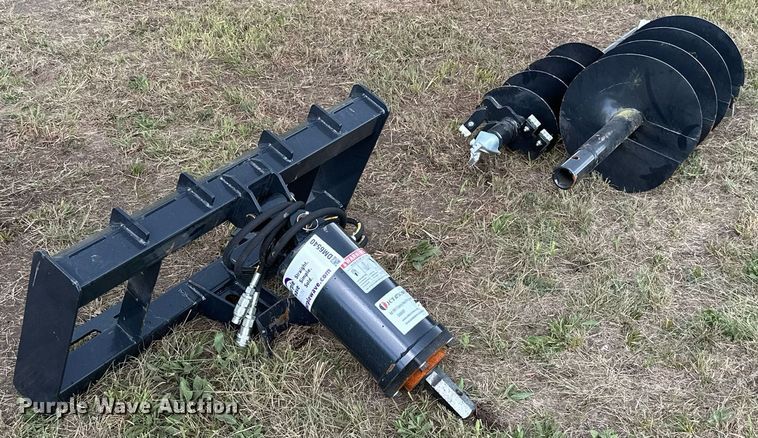 image for item DM6540 (2) JCT skid steer auger