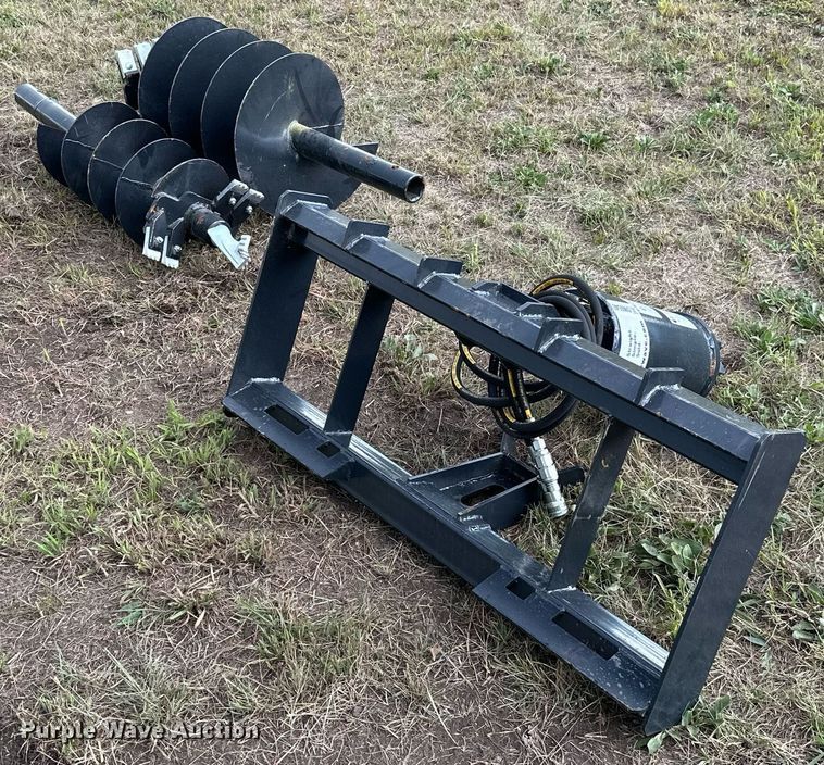 image for item DM6540 (2) JCT skid steer auger