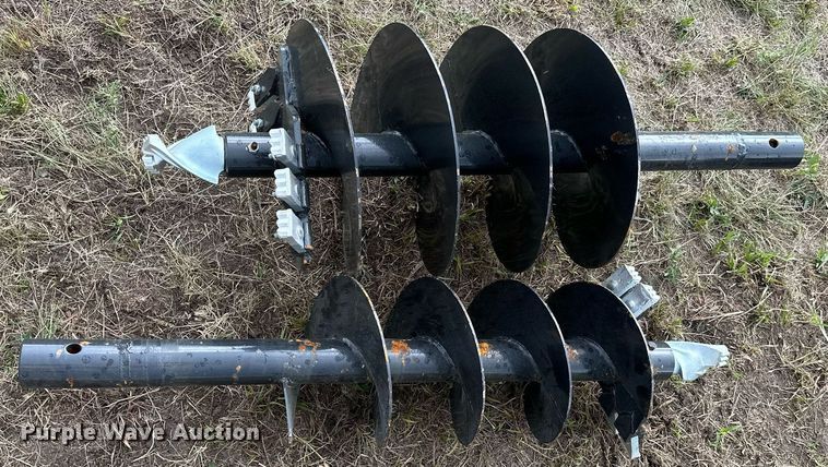 image for item DM6540 (2) JCT skid steer auger