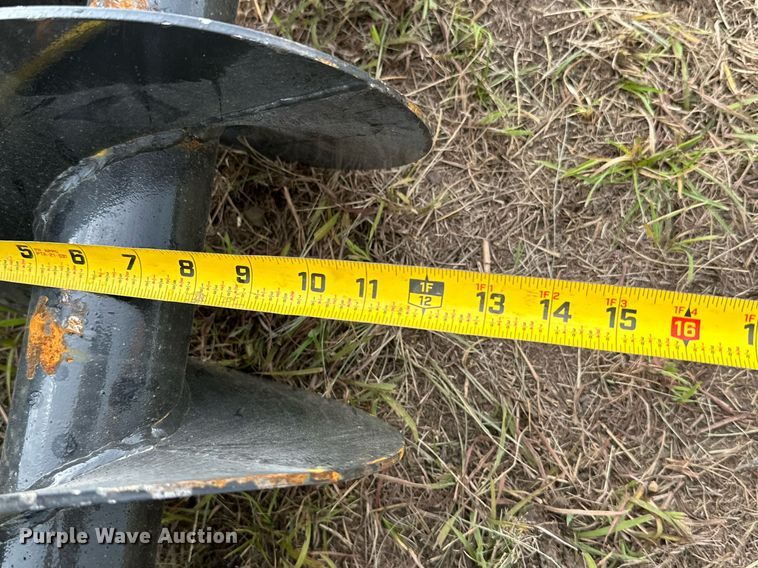 image for item DM6540 (2) JCT skid steer auger