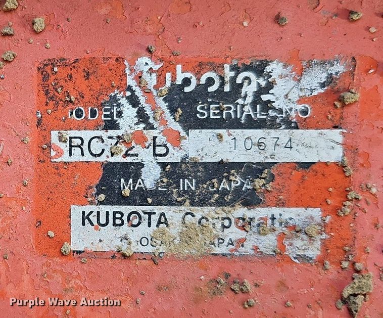 image for item DQ1188 1991 Kubota B2150HSD  MFWD tractor