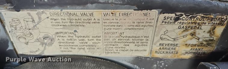 image for item DQ1188 1991 Kubota B2150HSD  MFWD tractor