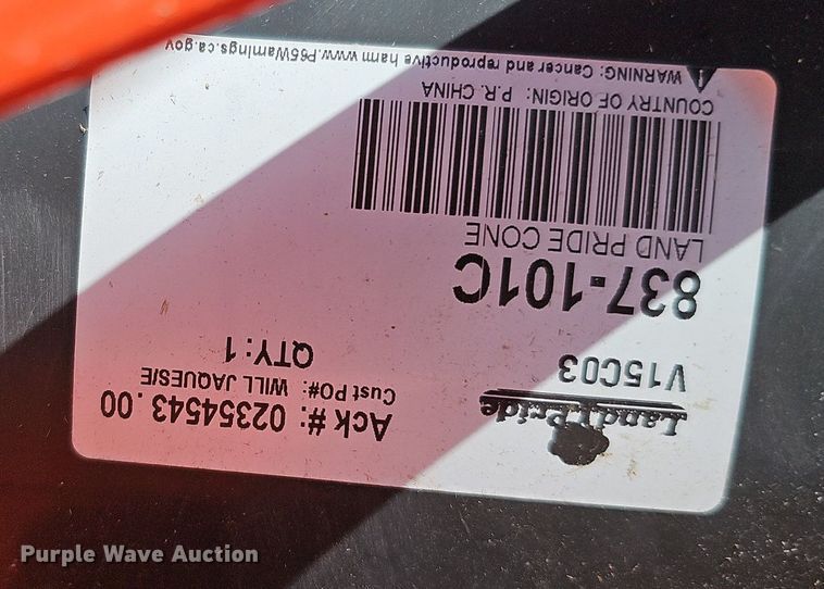 image for item DQ1191 Land Pride RCR1272  rotary mower