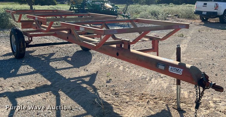 image for item DS2430 2014 Kotara  hay bale trailer