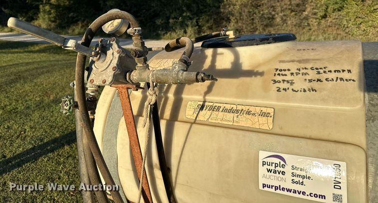 image for item DV1050 Snyder Industries  sprayer