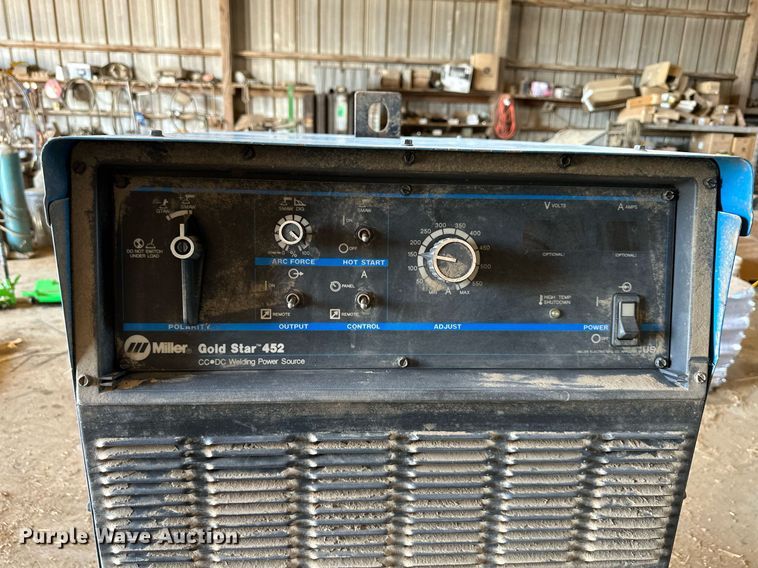 image for item DW2786 Miller Gold Star 452  welder