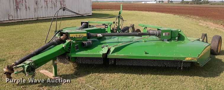 image for item EB9773 John Deere HX15  batwing rotary mower
