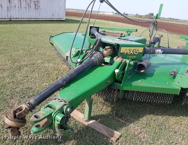 image for item EB9773 John Deere HX15  batwing rotary mower