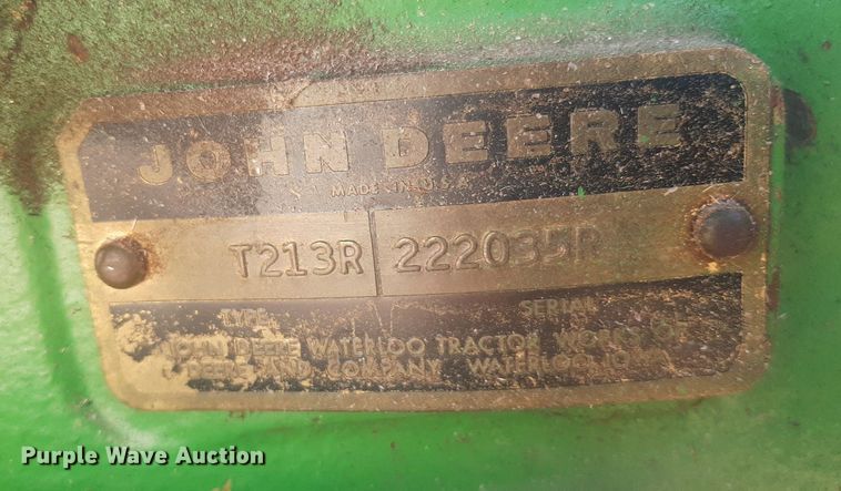 image for item EB9776 1969 John Deere 4020  tractor