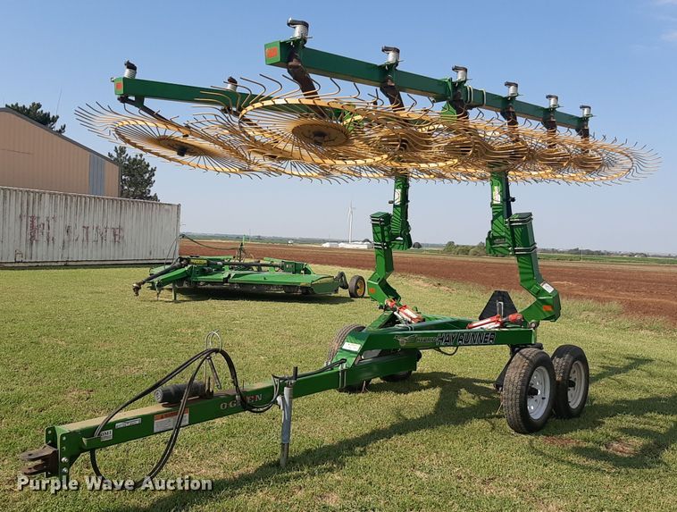 image for item EB9777 Ogden Hybrid Hay Runner  hay rake
