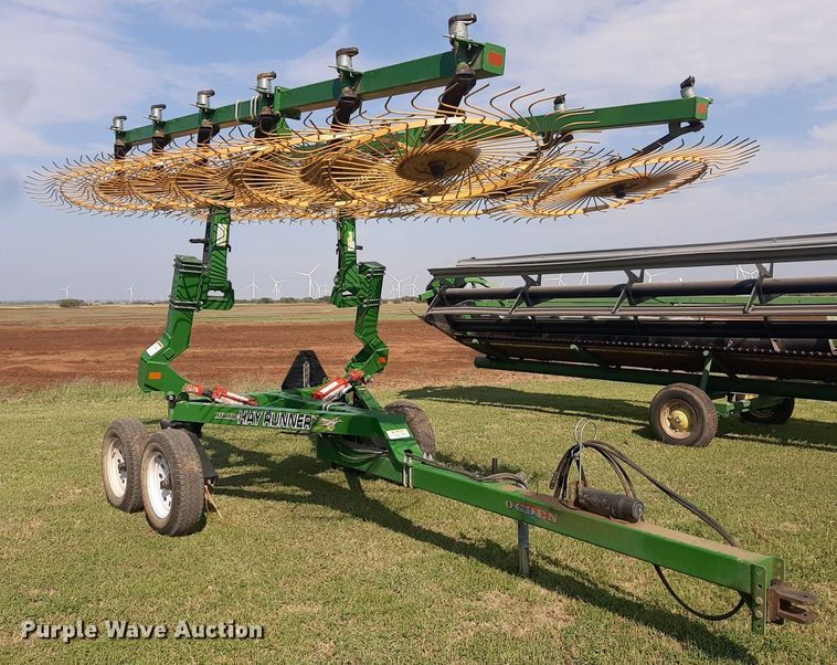 image for item EB9777 Ogden Hybrid Hay Runner  hay rake