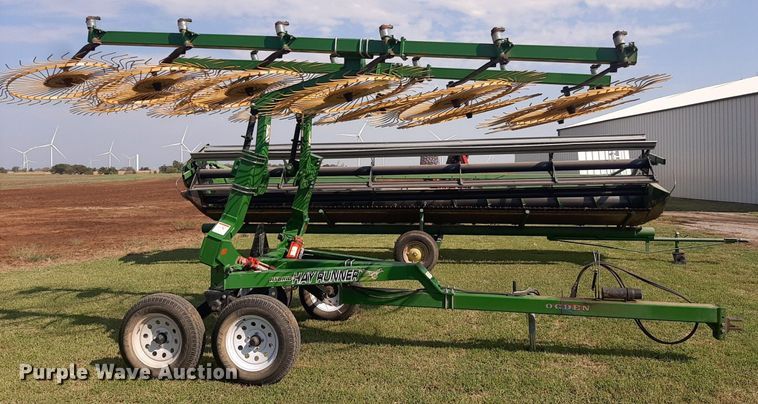 image for item EB9777 Ogden Hybrid Hay Runner  hay rake