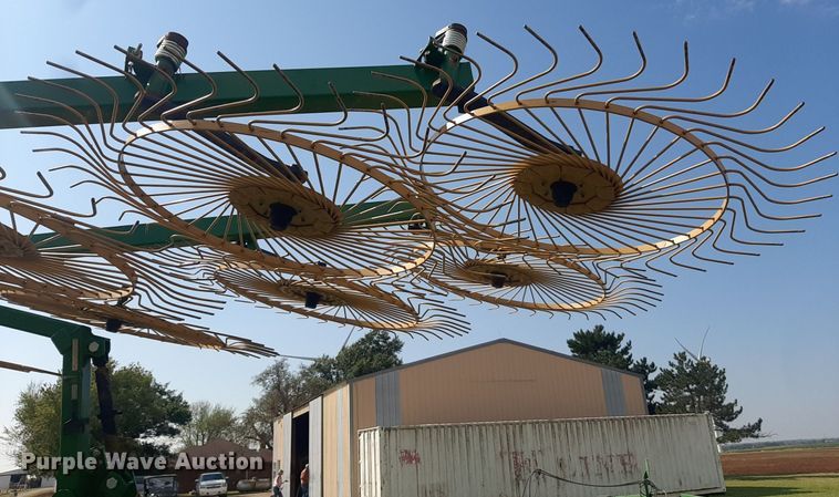 image for item EB9777 Ogden Hybrid Hay Runner  hay rake