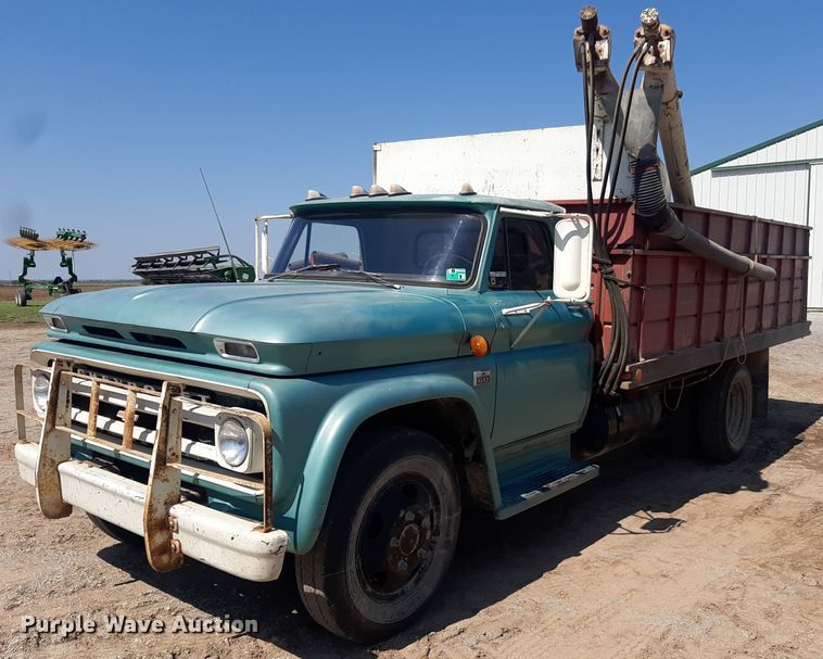 image for item EB9778 1966 Chevrolet 60  grain truck