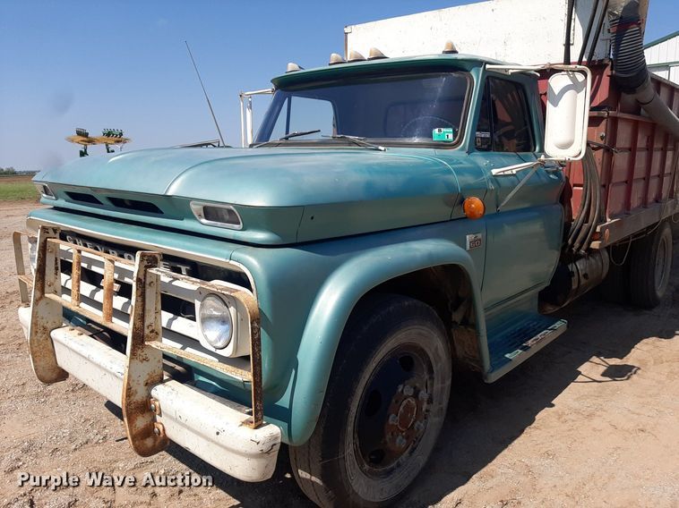 image for item EB9778 1966 Chevrolet 60  grain truck