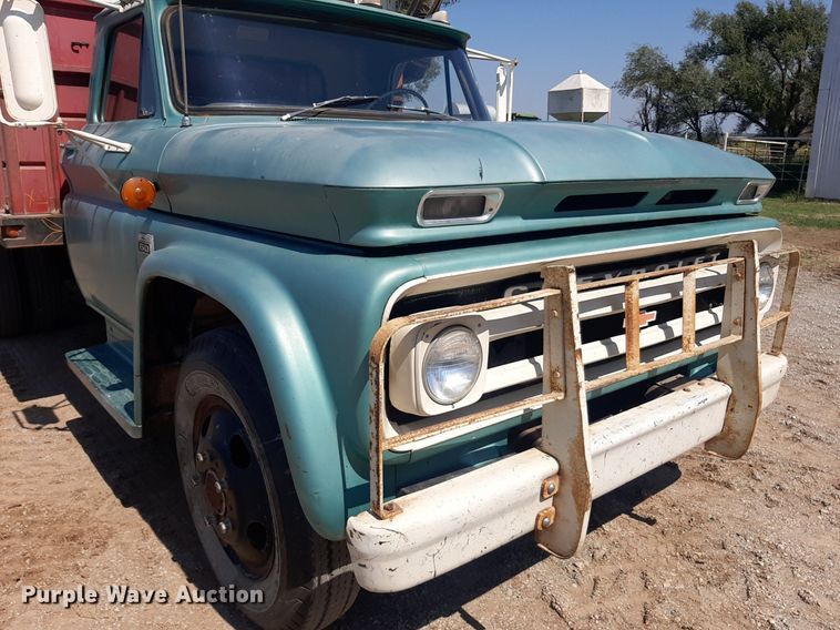 image for item EB9778 1966 Chevrolet 60  grain truck