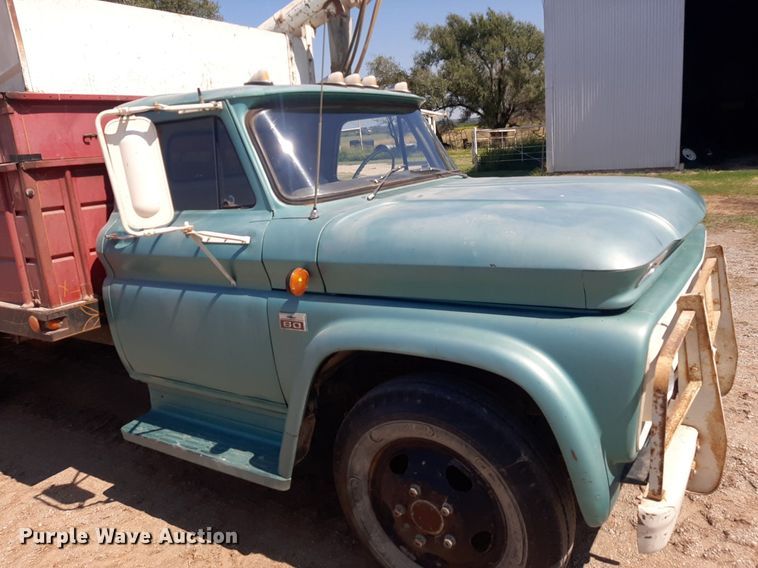 image for item EB9778 1966 Chevrolet 60  grain truck