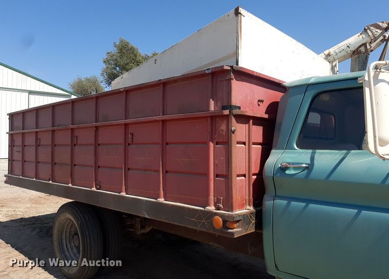 image for item EB9778 1966 Chevrolet 60  grain truck