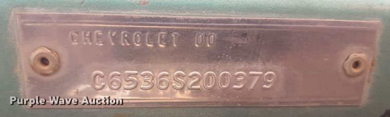 image for item EB9778 1966 Chevrolet 60  grain truck