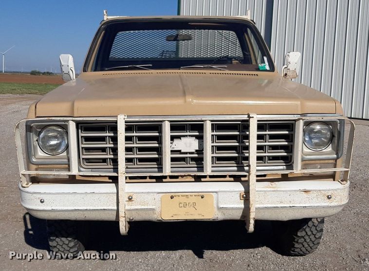image for item EB9784 1976 Chevrolet Custom Deluxe 20  pickup truck