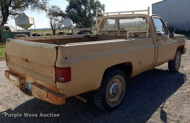 image for item EB9784 1976 Chevrolet Custom Deluxe 20  pickup truck