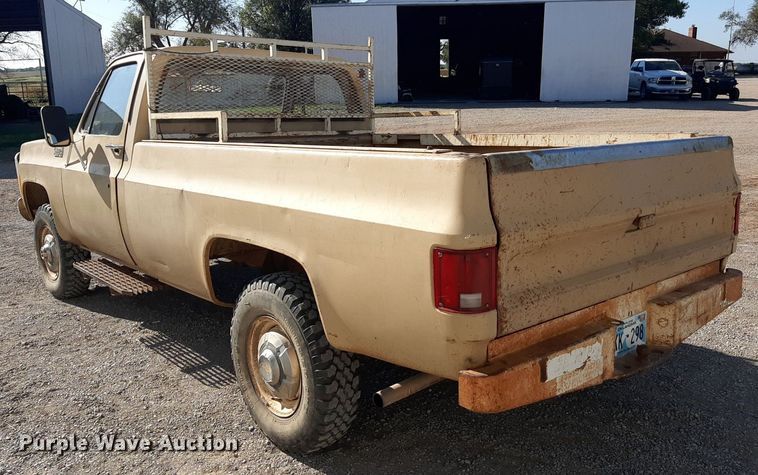 image for item EB9784 1976 Chevrolet Custom Deluxe 20  pickup truck