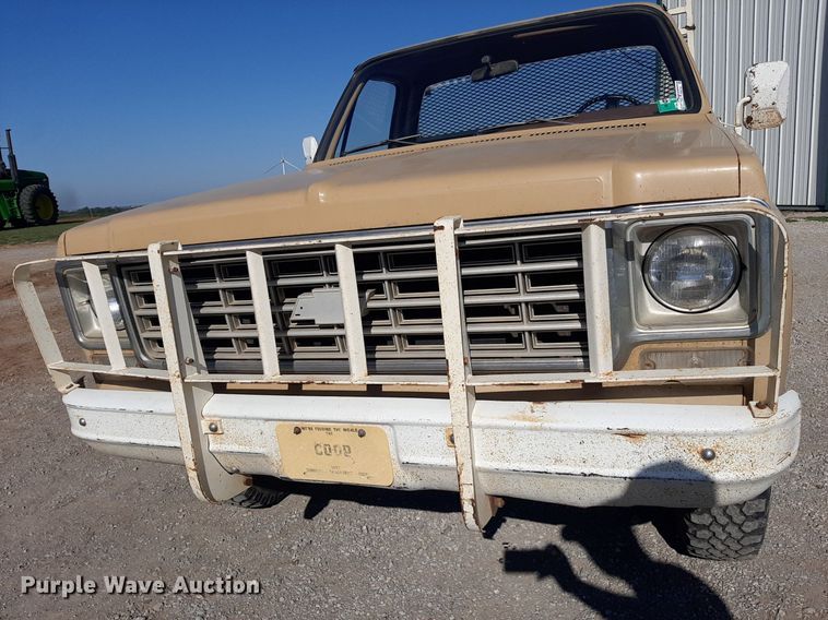 image for item EB9784 1976 Chevrolet Custom Deluxe 20  pickup truck