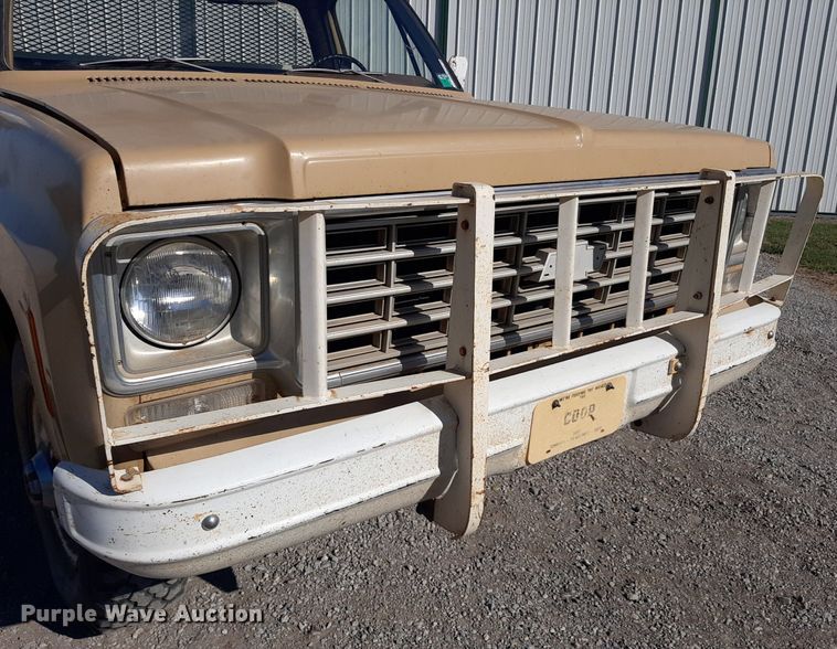 image for item EB9784 1976 Chevrolet Custom Deluxe 20  pickup truck