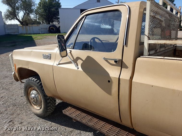 image for item EB9784 1976 Chevrolet Custom Deluxe 20  pickup truck